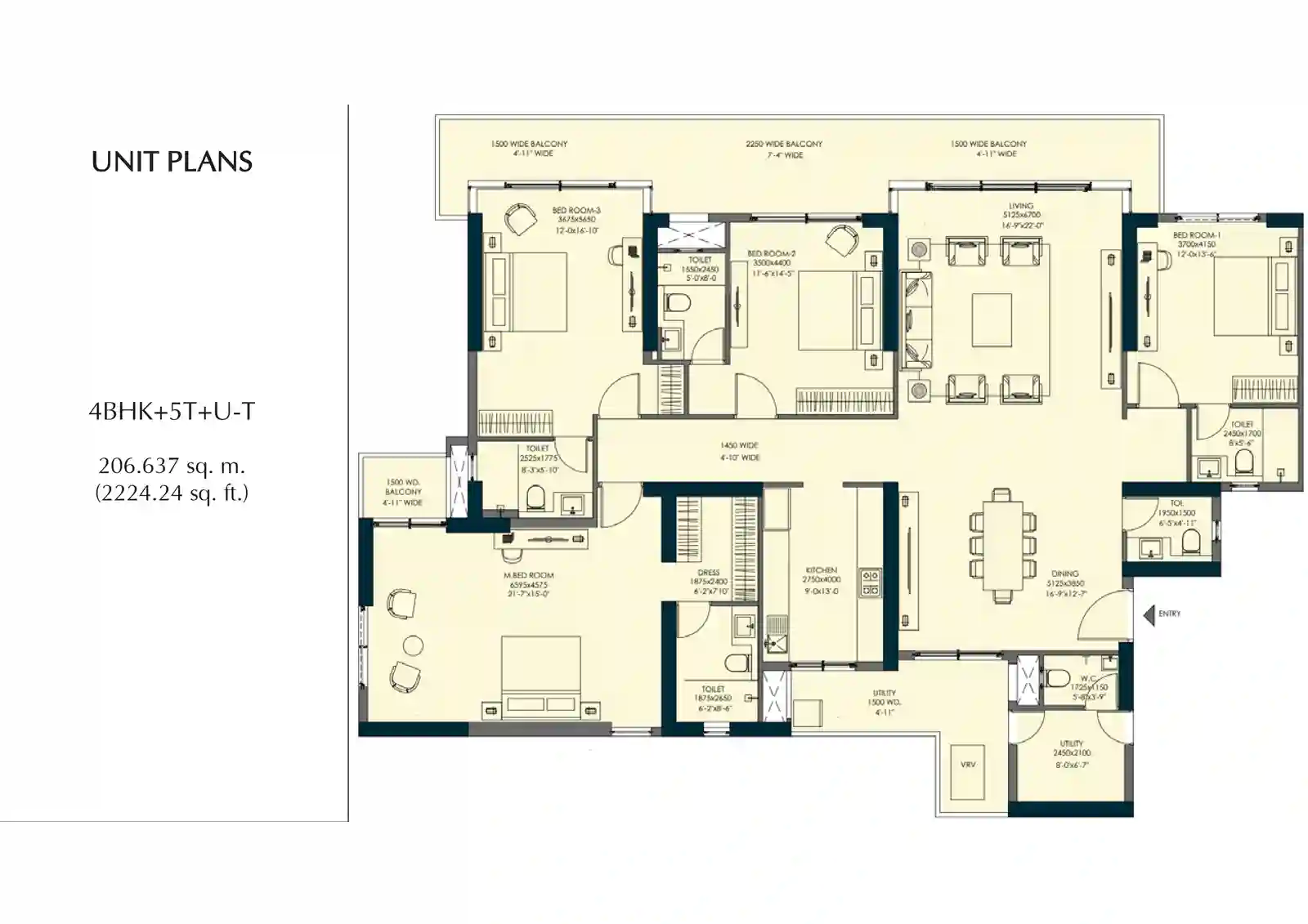 emaar-elite-oasis-floor-plan